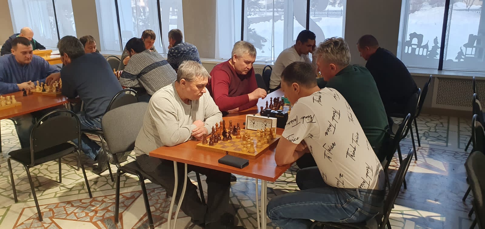 Соревнования по шахматам в Янауле